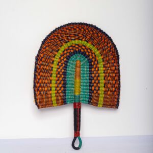 Woven Fan Large Colored