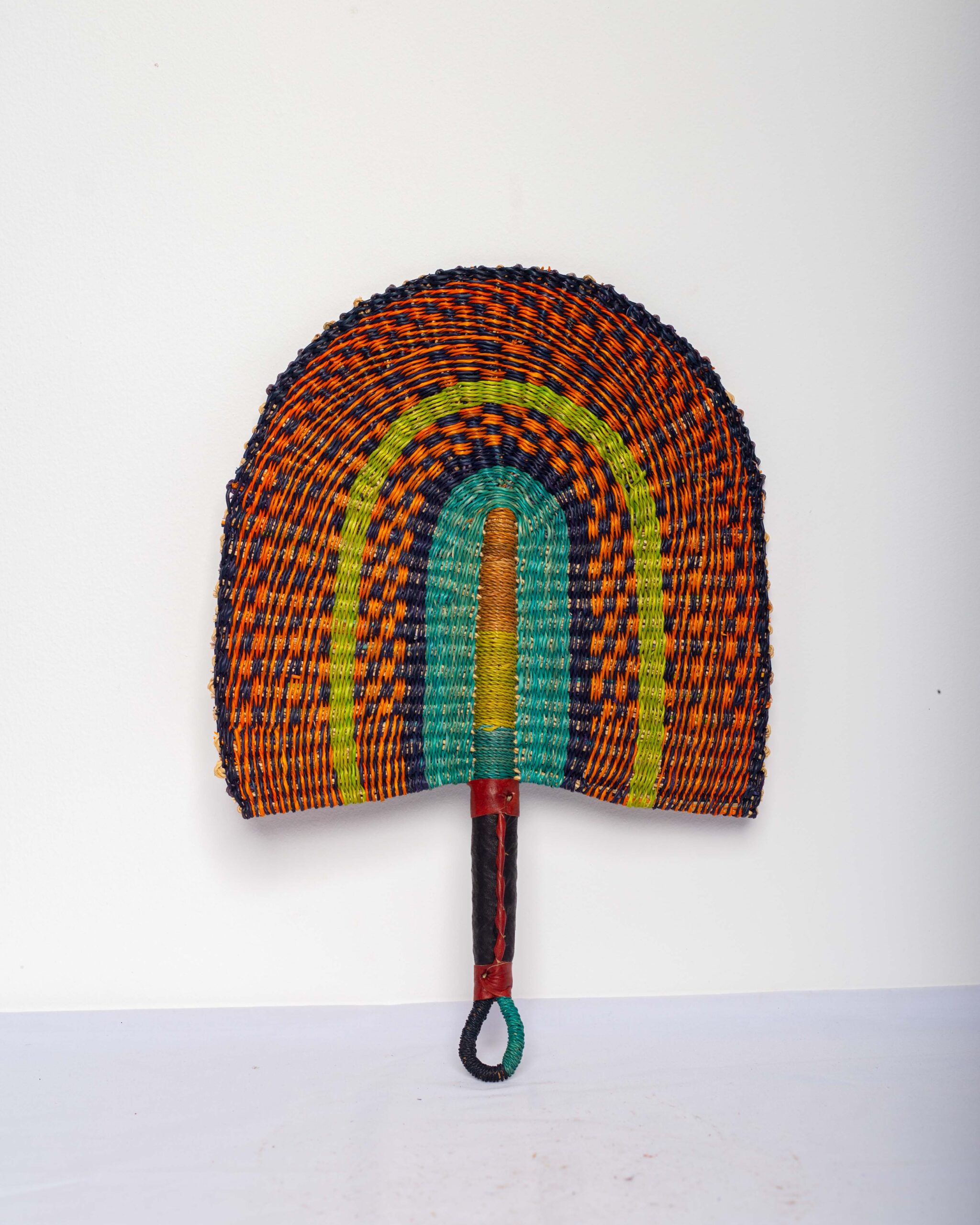 Woven Fan Large Colored